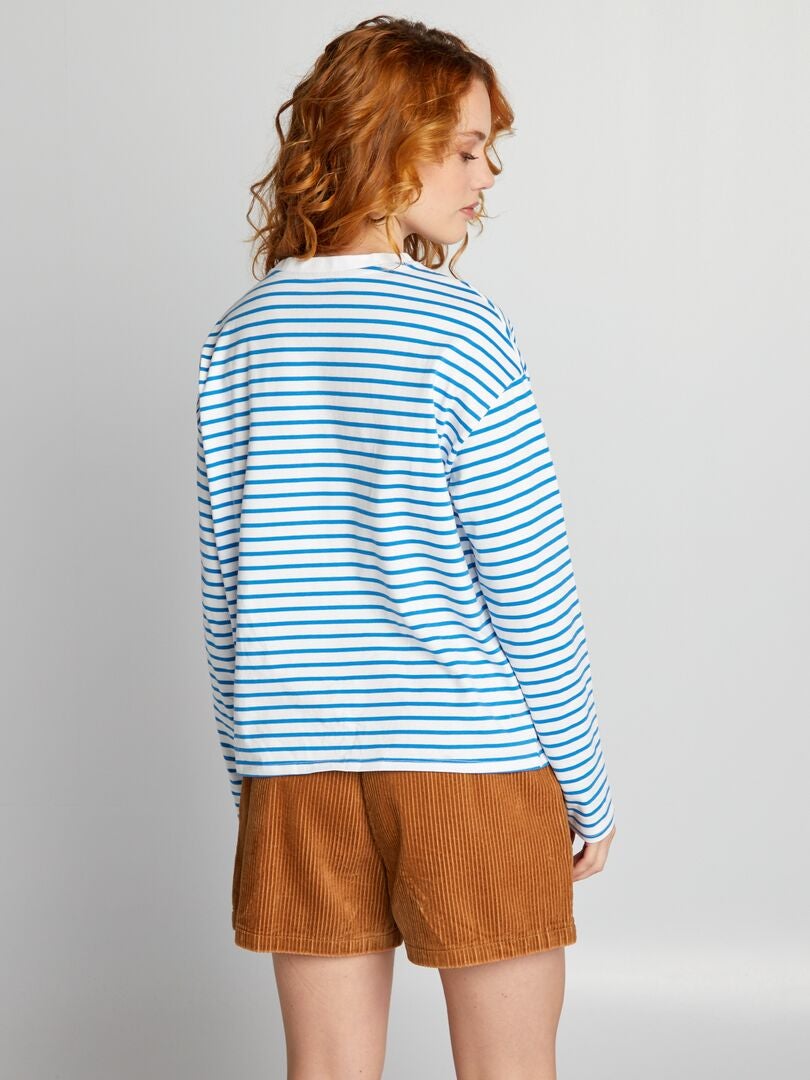 Camiseta Jersey Sailor - Branca