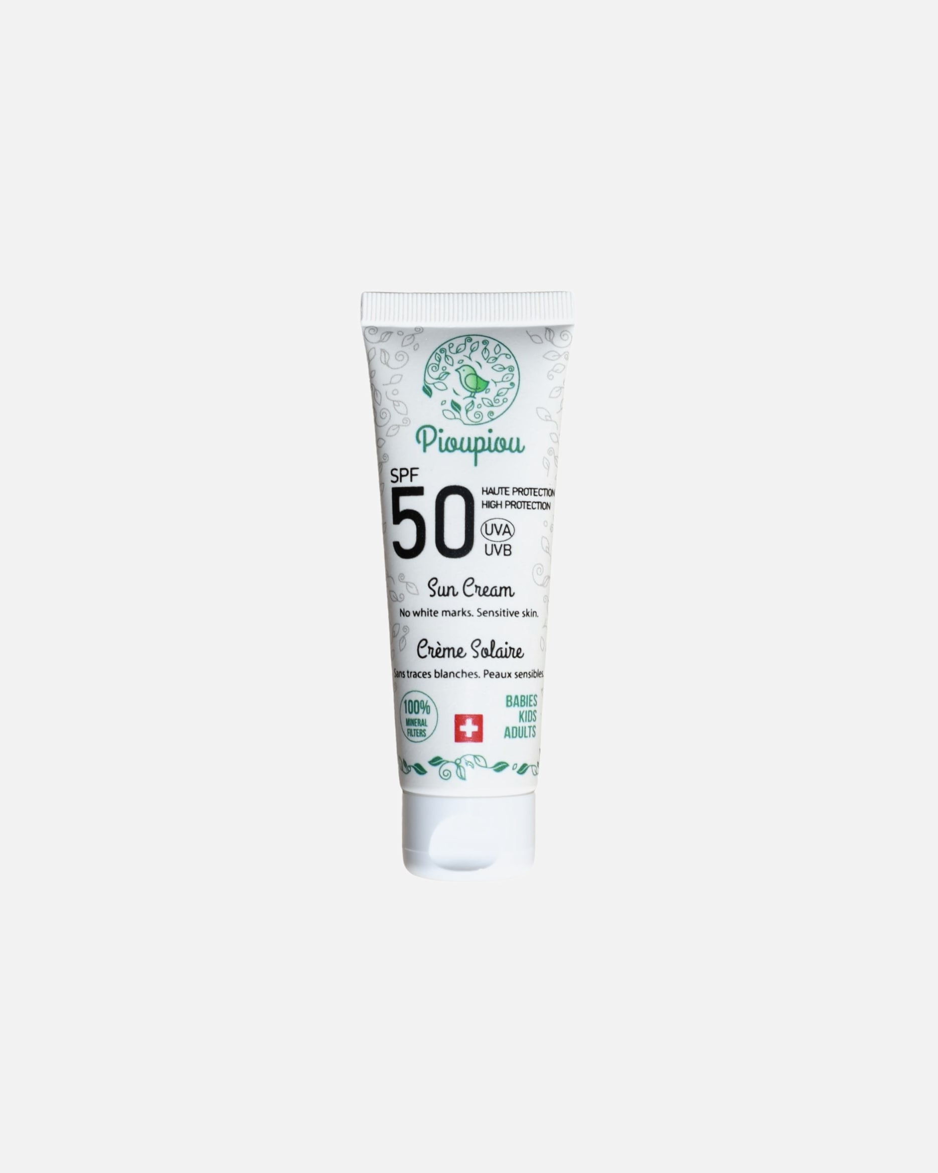 Pioupiou Crème Solaire SPF50
