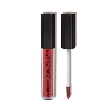 LA COLORS Velvet Plush Creamy nestemäinen huulipuna 4 ml
