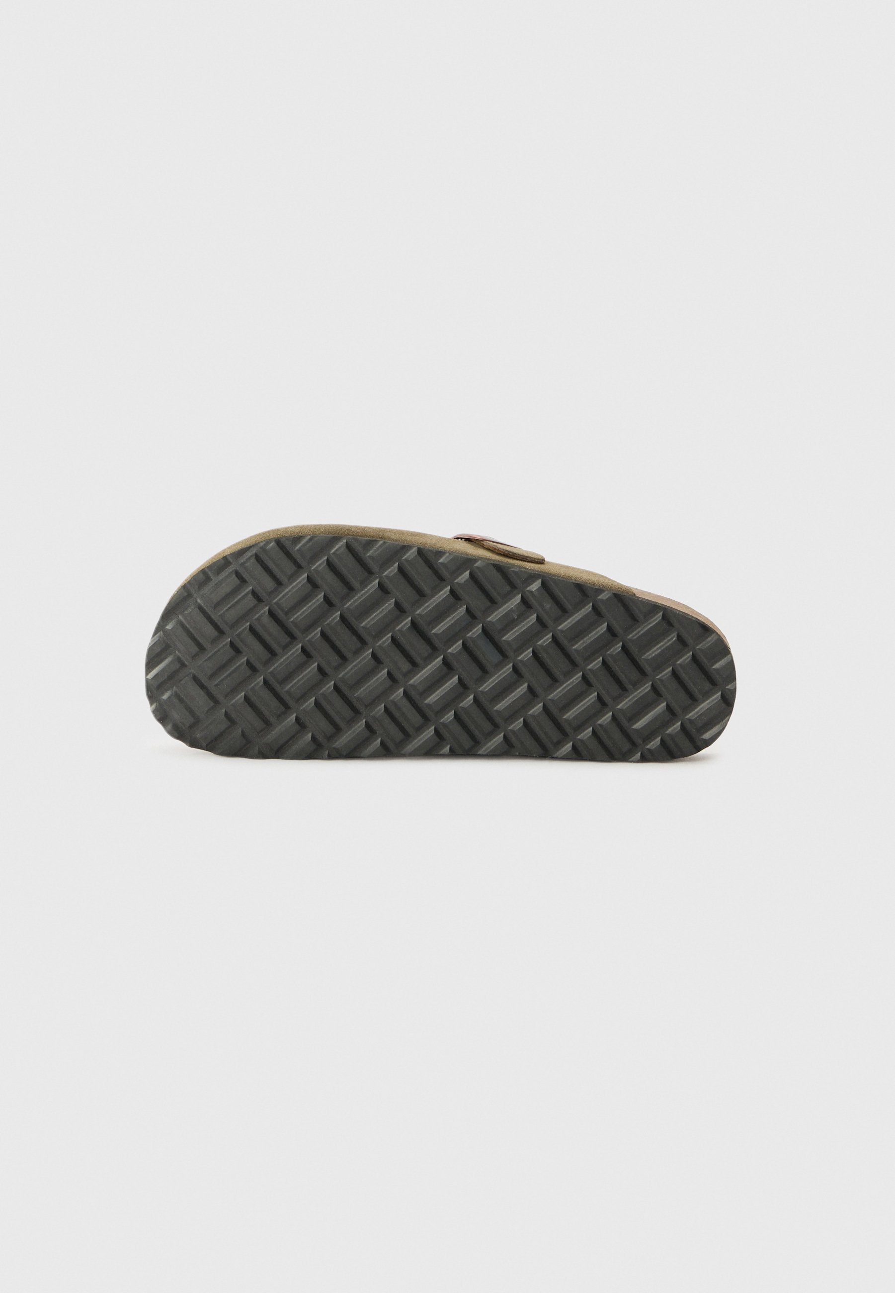 Pier One leren unisex slippers - bruin
