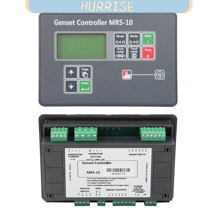 Tbest - Regolatore per gruppo elettrogeno, regolatore automatico per generatore con avviamento automatico, accessorio per alternatore automatico
