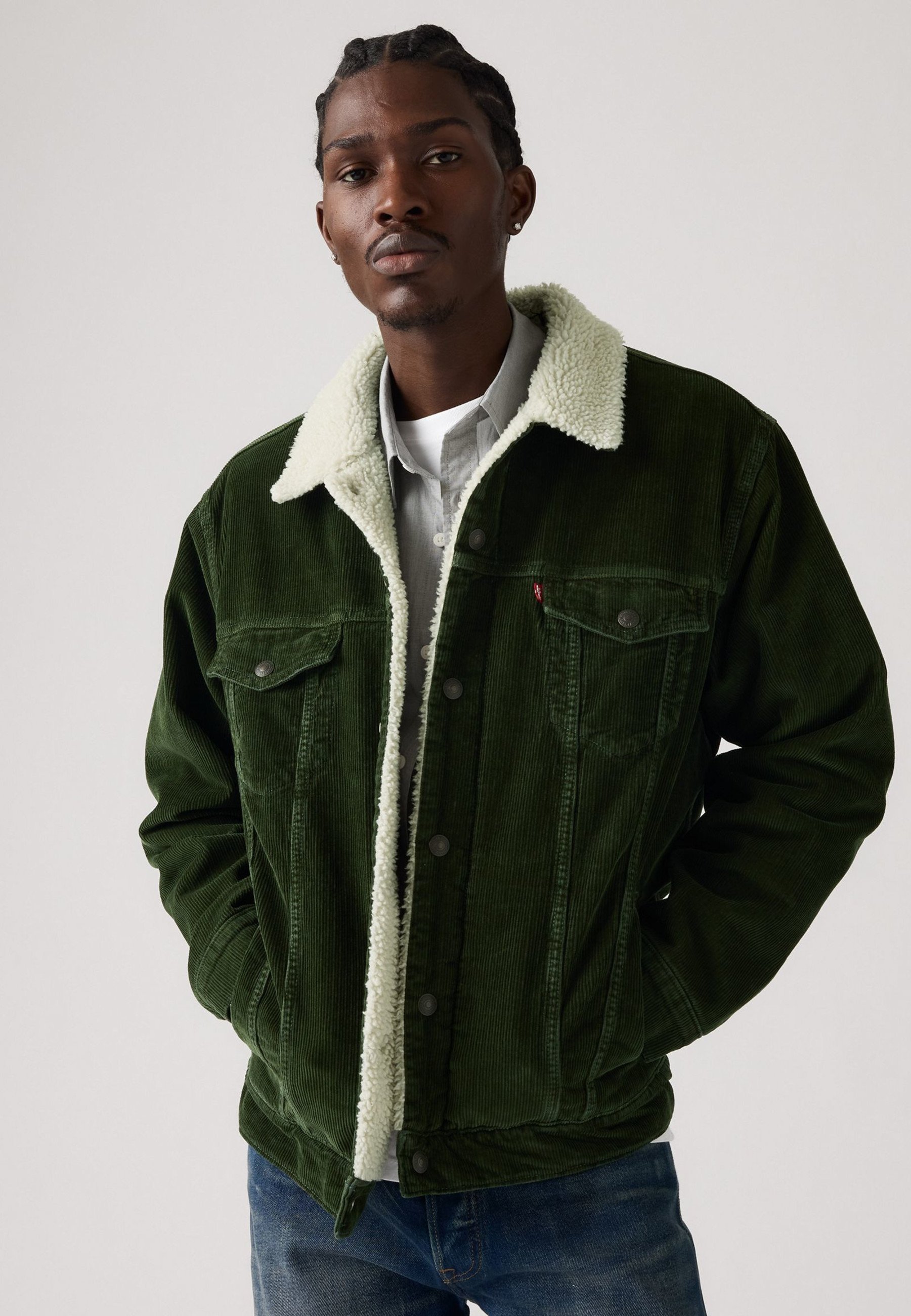 Levi's® RELAXED FIT - Kurtka jeansowa - torba podróżna