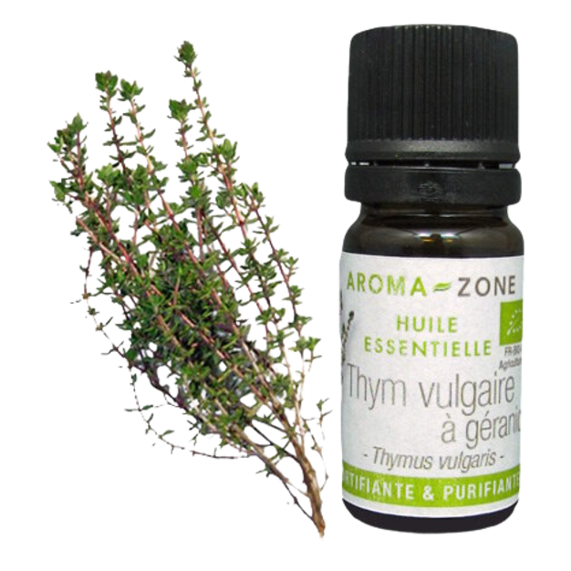 Huile essentielle Thym à géraniol de Provence BIO