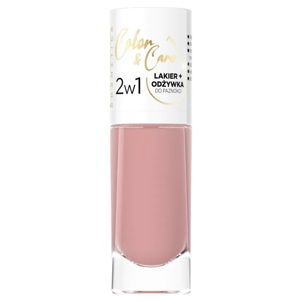 Eveline Color & Care Lakier do paznokci z formułą pielęgnującą 126