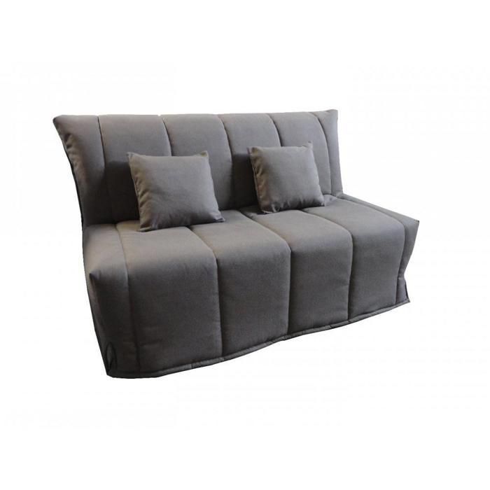 BZ FLO Schlafsofa, taupe, 140 x 200 cm, BULTEX Komfortmatratze