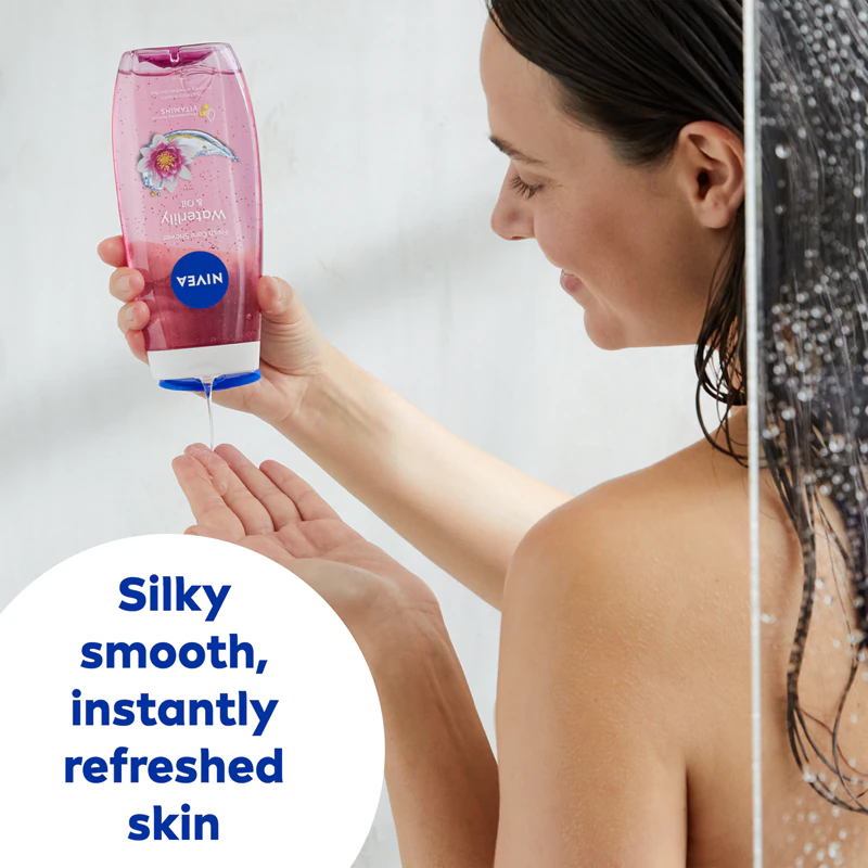 NIVEA Osvěžující sprchový gel s leknínem a olejem