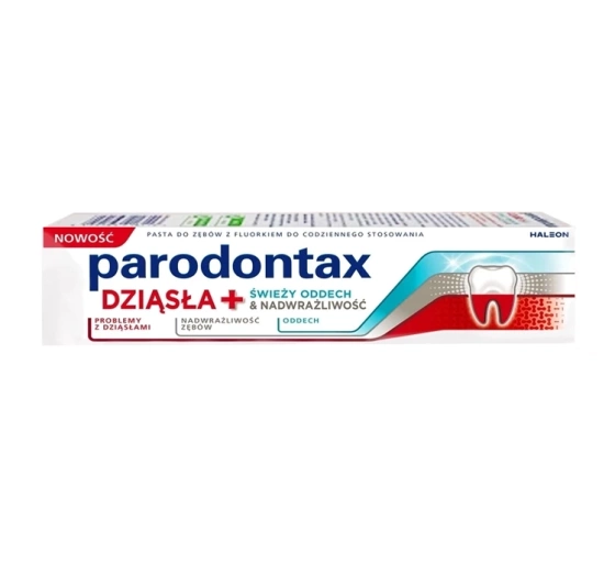 Parodontax Dziąsła Świeży Oddech & Nadwrażliwość pasta do zębów 75ml