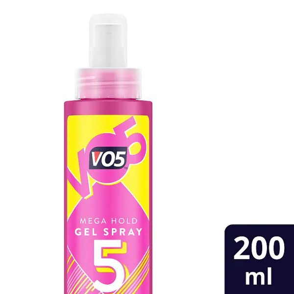 Vo5 Mega Hold Gel Spray 200ml
