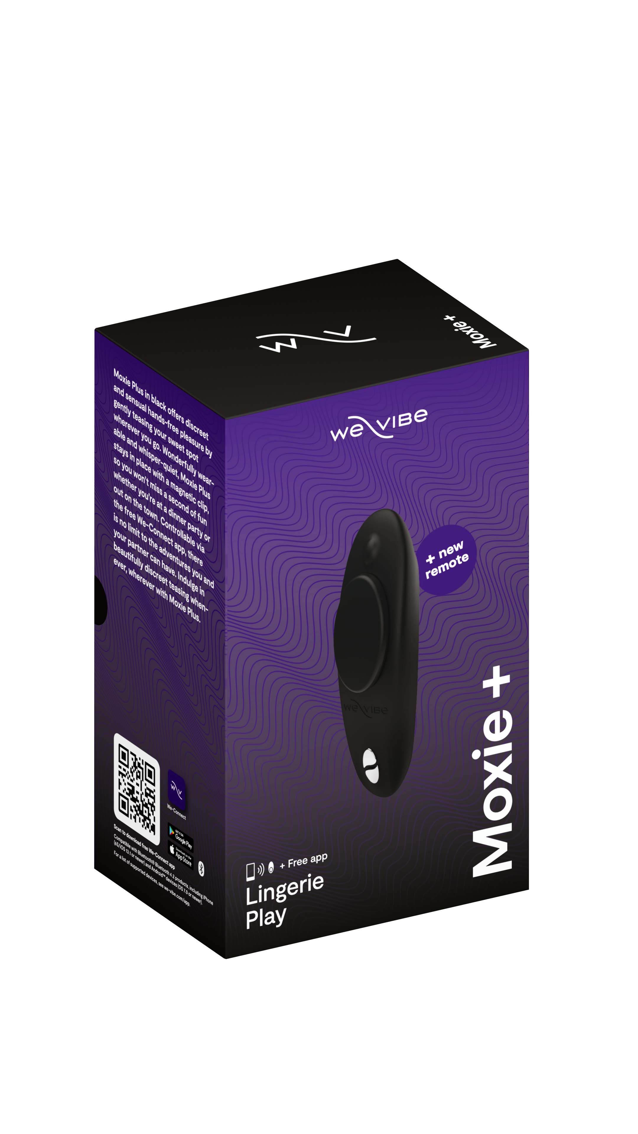 Moxie Satin Black stimulator klitorisa Vibratori