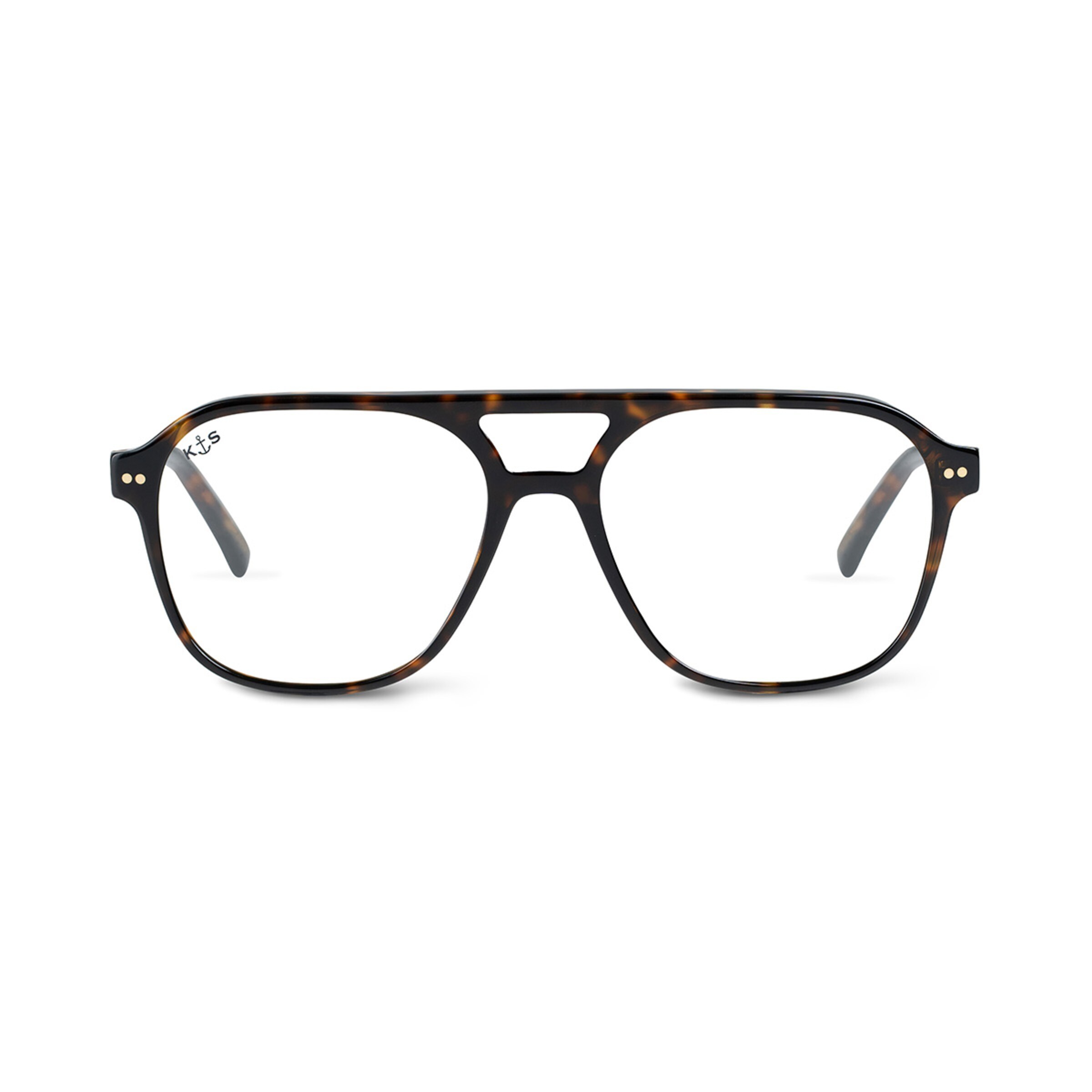 Zurich Oversize Dark Tortoise avec ordonnance