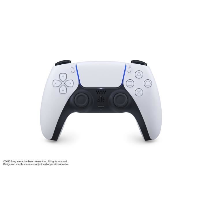 Controller wireless DualSense per PS5, colore bianco, confezione regalo - PlayStation ufficiale