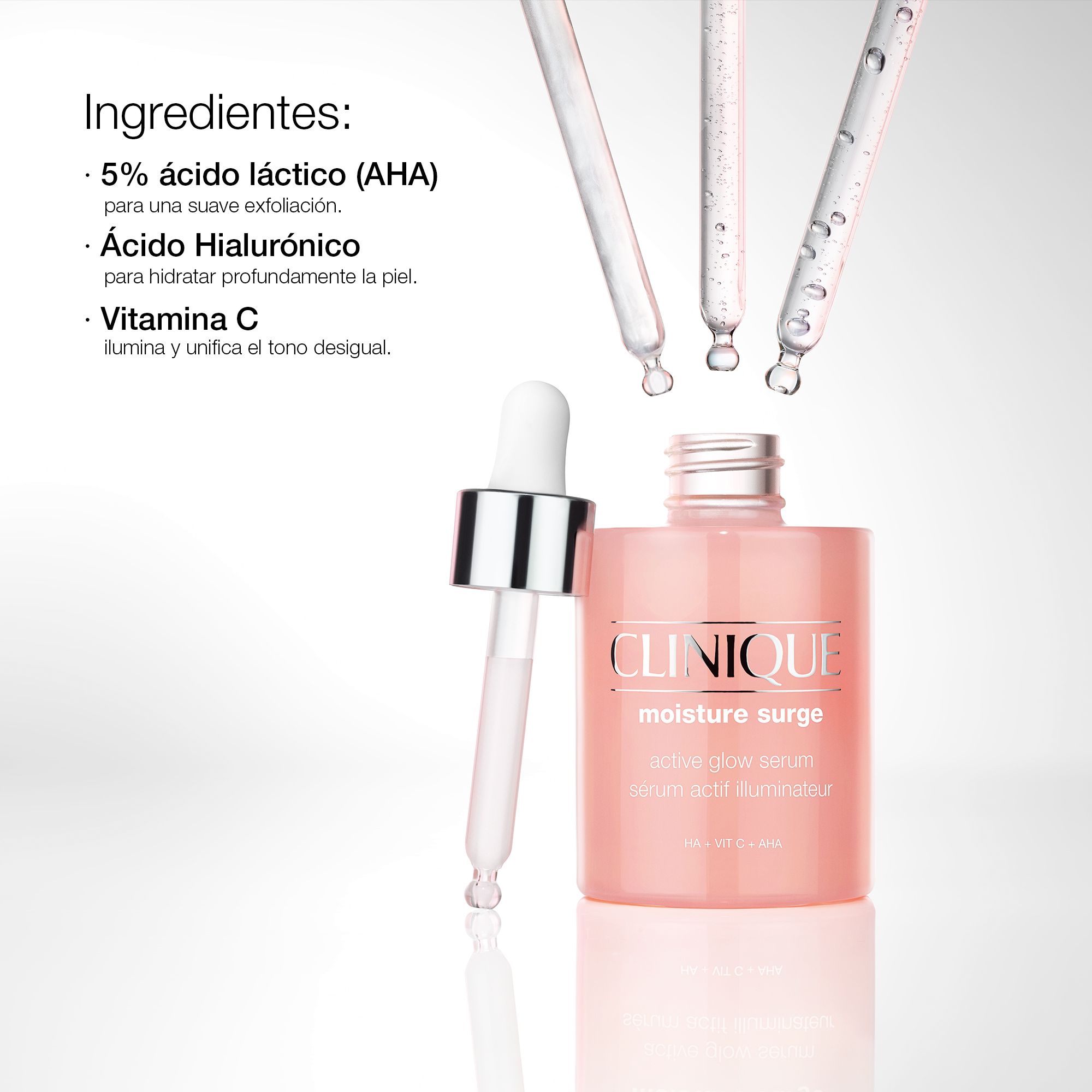 Posvetljevalni serum Moisture Surge Active Glow Vlažilni in negovalni lujo