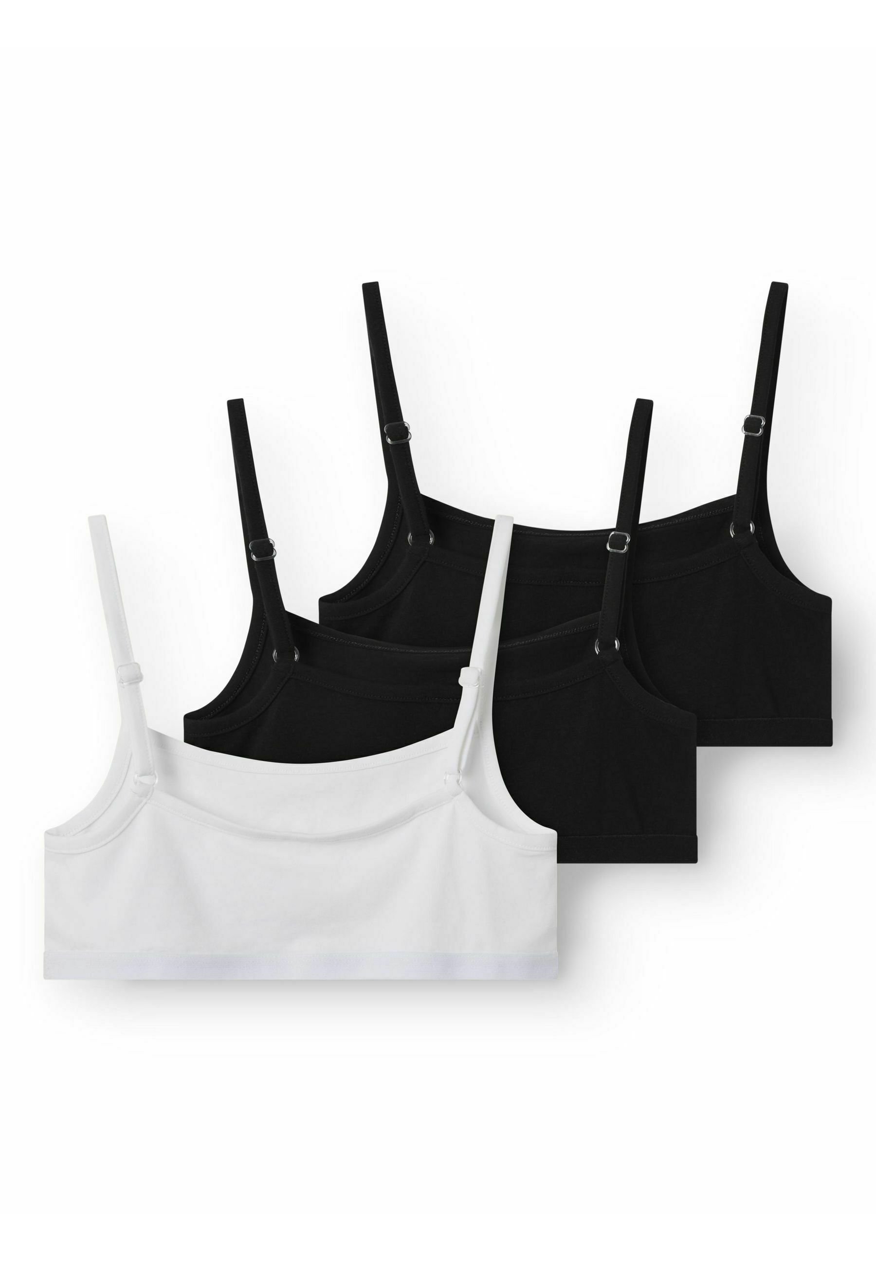 TWO SOON 3ER-PACK - Bustier - zwart