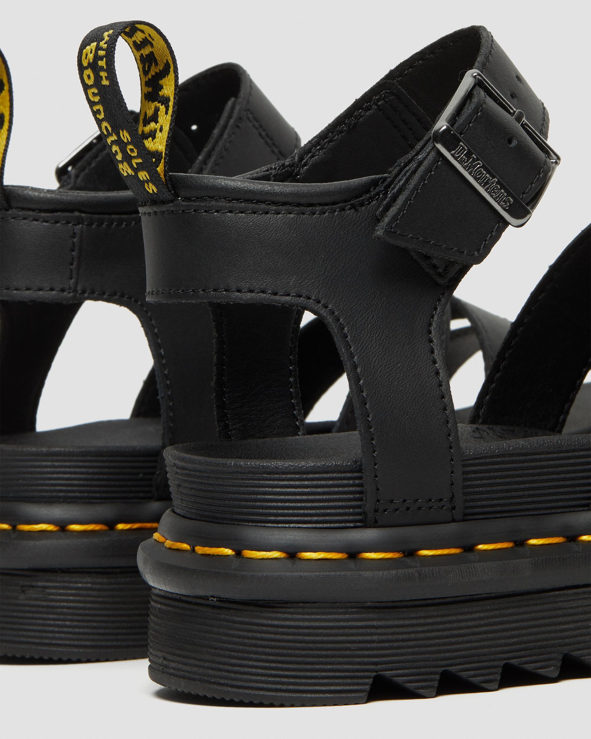 Blaire Hydro Leder Riemensandalen