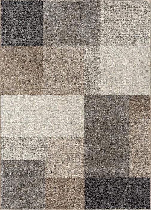 Tapis de salon - The Carpet PEARL - Moderne - Géométrique - Beige 240x330