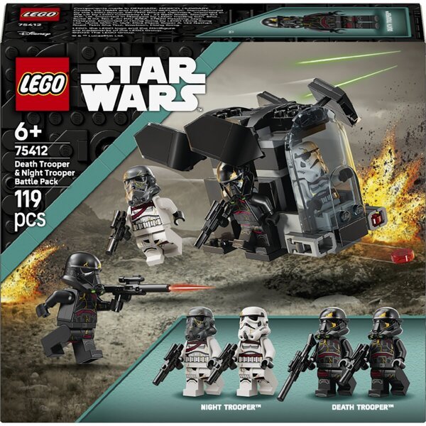 LEGO Star Wars 75412 Borbeni paket Smrtonosnog i Noćnog vojnika
