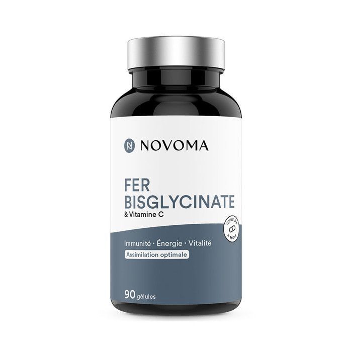 Multiminerais - Novoma - Bisglicinato de Ferro (90 cápsulas)
