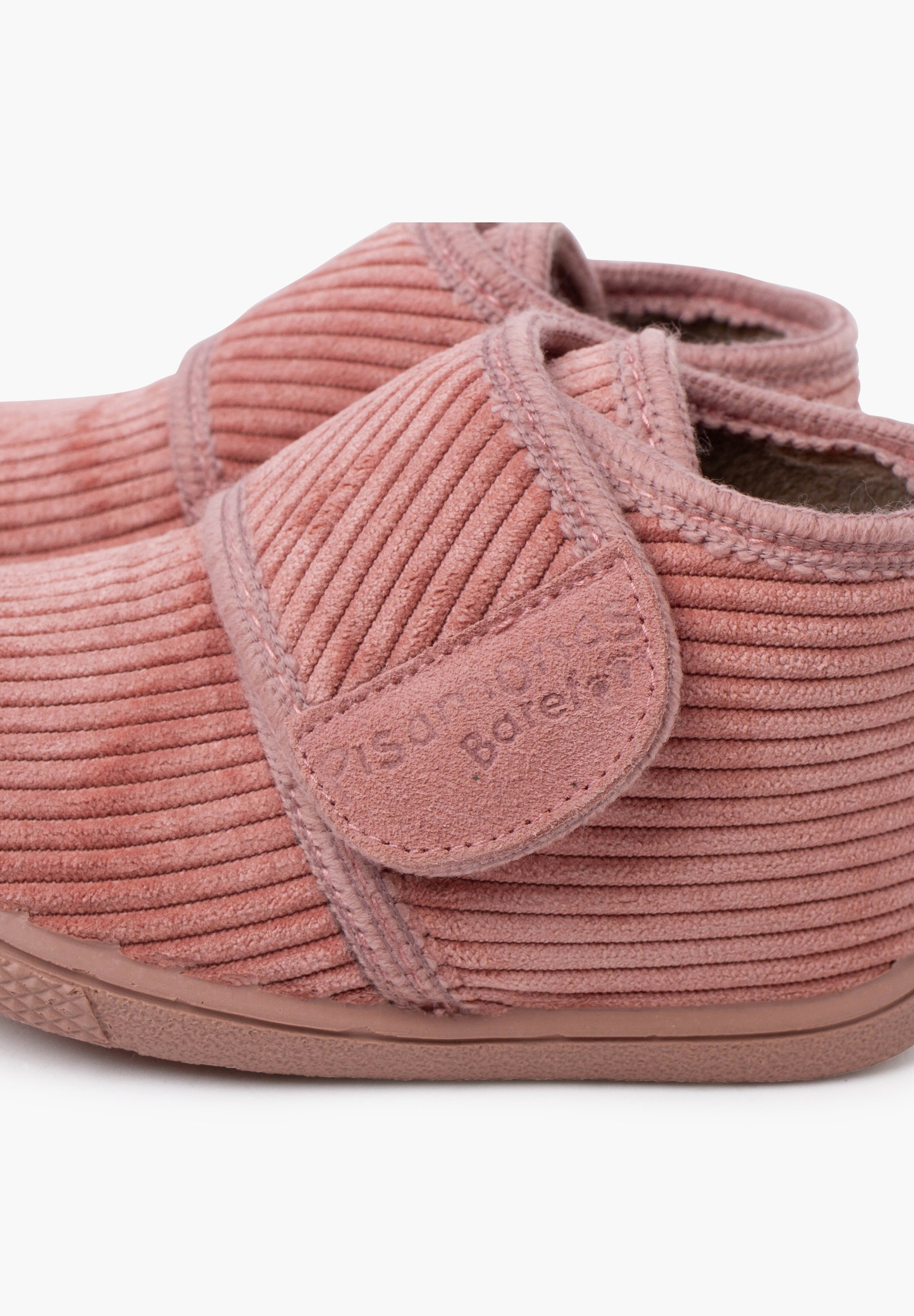 Pisamonas Corduroy Strap - Eerste schoentjes - Roze