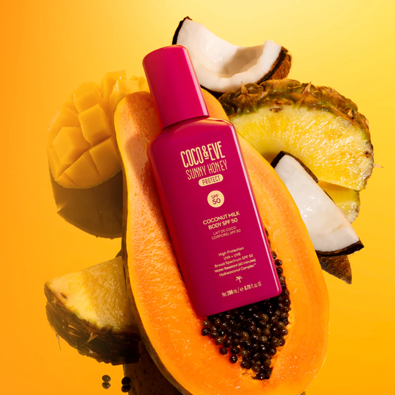 Coco & Eve Sunny Honey Leite de Coco FPS 50