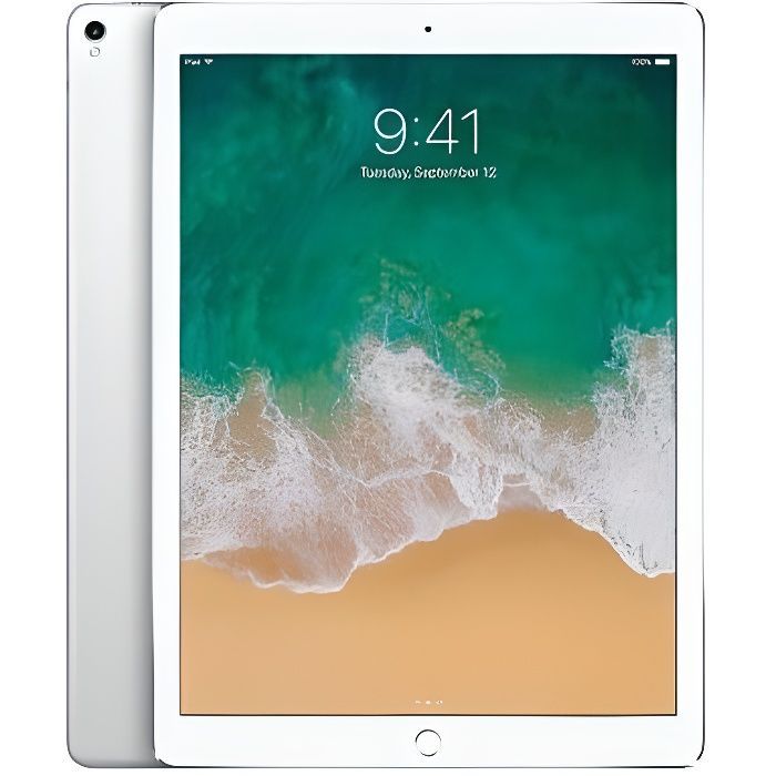 iPad Pro 12.9' (2017) - 256 Go - Argent - Reconditionné - Très bon état