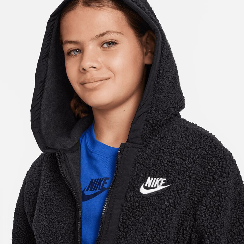 Felpa invernale con zip intera Sportswear Club Fleece