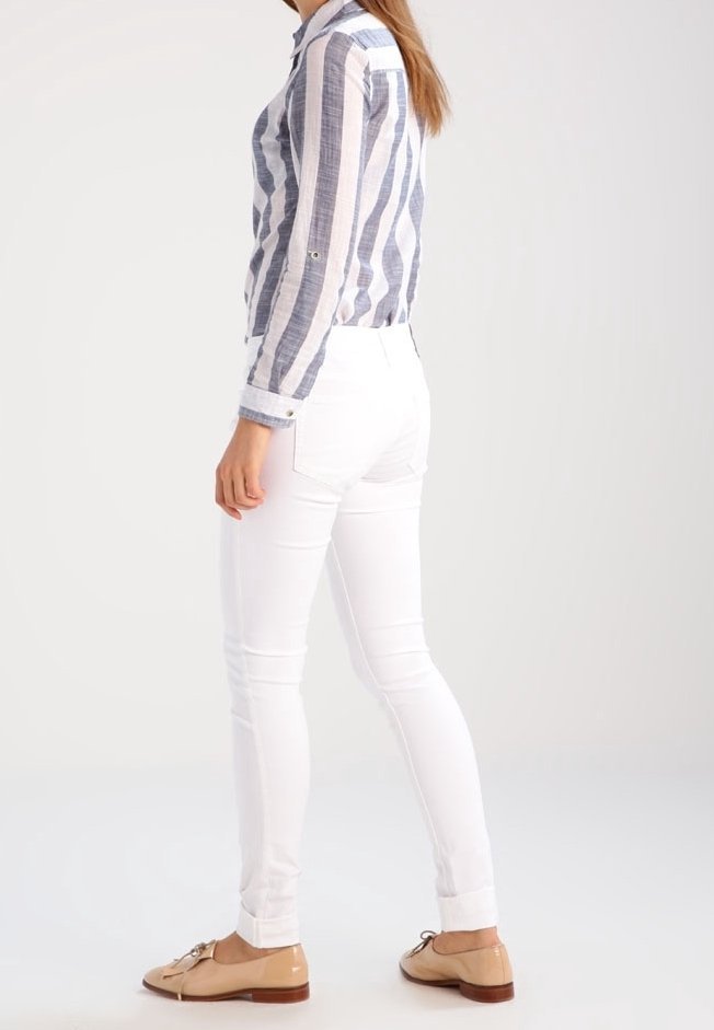 Džíny Replay Skinny Fit - bílá denim