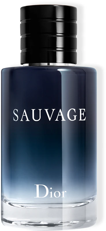 Frasco recarregável DIOR Sauvage eau de toilette para homens