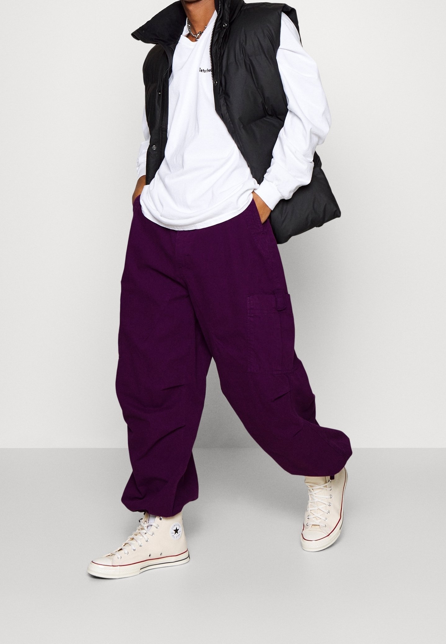 Pantaloni cargo Jaded London - viola