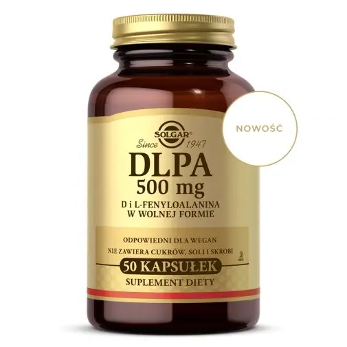 Solgar DLPA 500 mg kapsułki