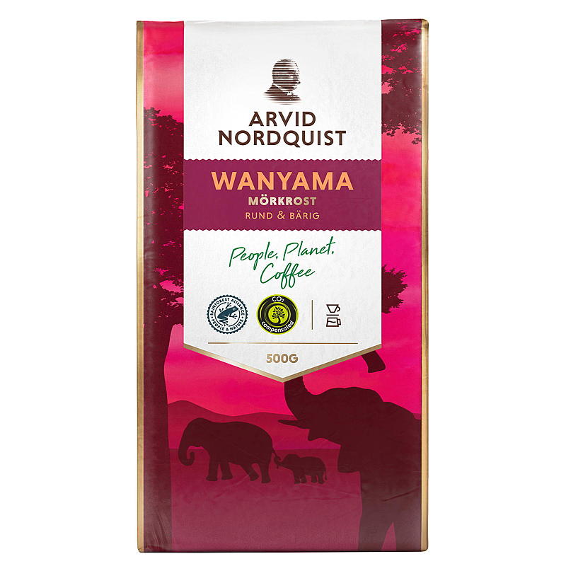 Arvid Nordquist Classic Wanyama 500g, filterslebet