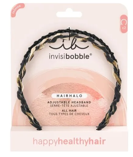 Invisibobble Chique and Classy Opaska do włosów, 2 sztuki