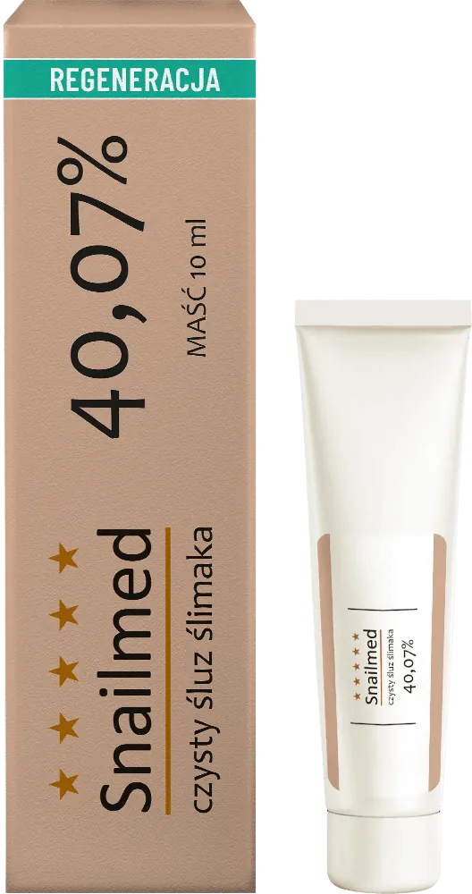 Snailmed Regeneracyjna maść ze śluzem ślimaka na blizny i poparzenia, 10 ml