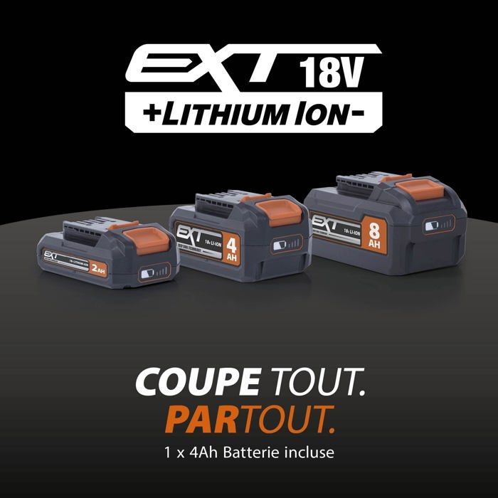 Evolution Cordless Radial Mitre Saw R185SMS-Li + 4Ah Battery + Fast Charger