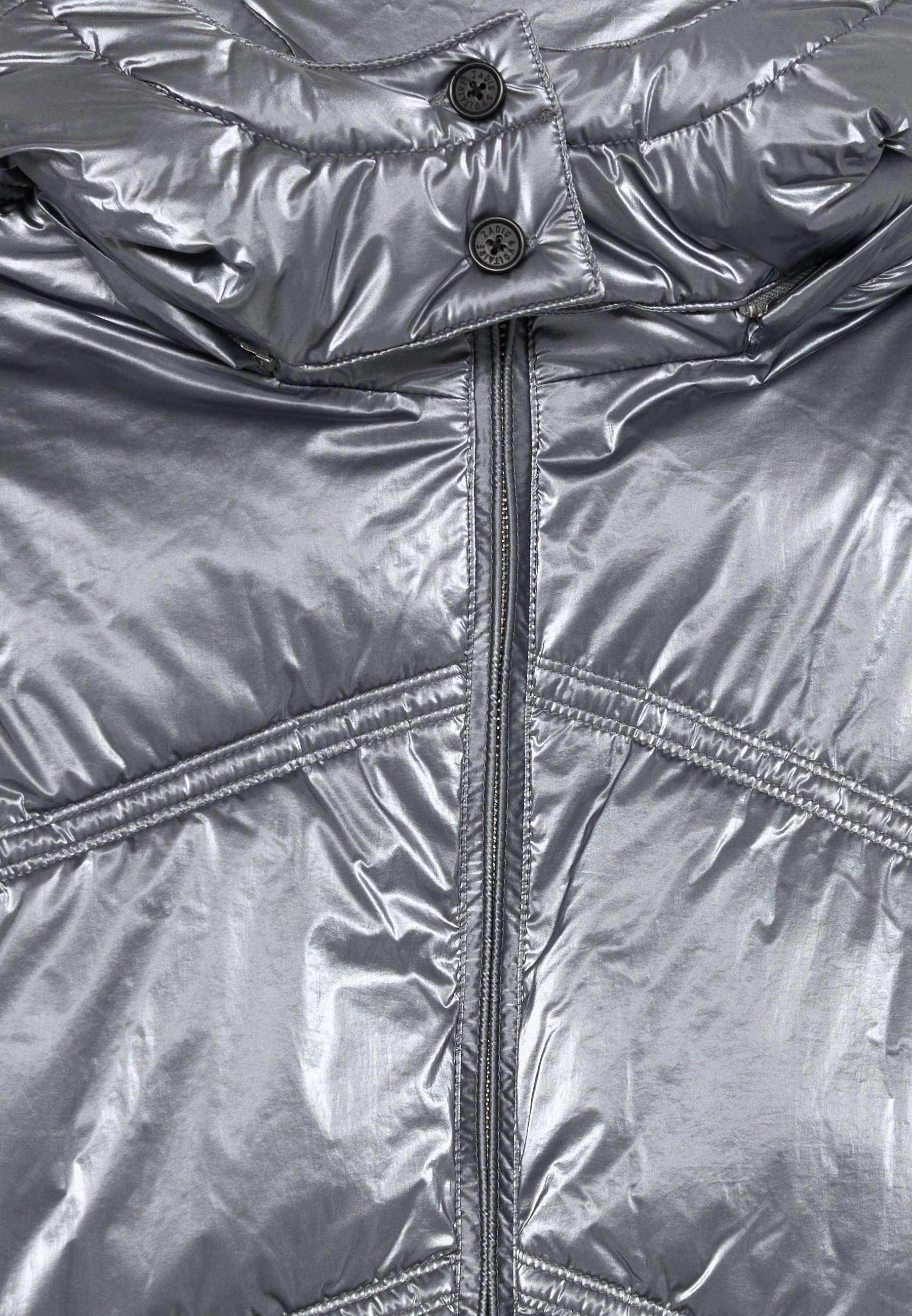 Zadig & Voltaire PUFFER JACKET - Jaqueta de inverno - cinza claro