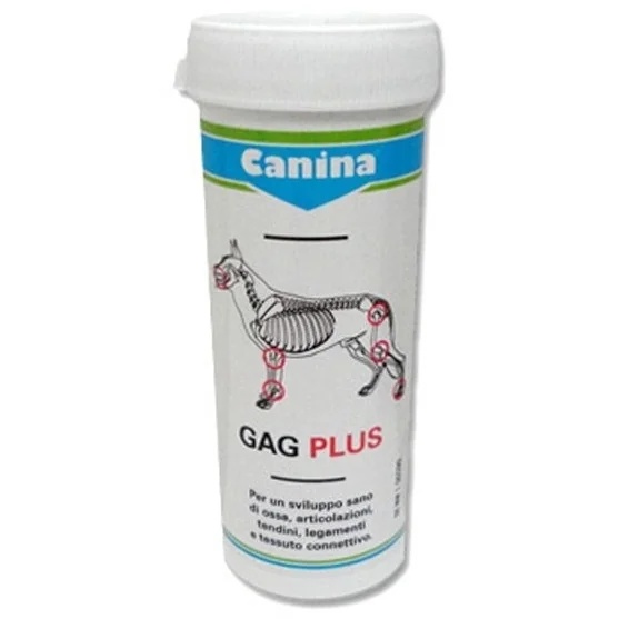 DRN Canina Gag Plus Nahrungsergänzungsmittel für Hunde gegen Osteoporose, 120 Tabletten