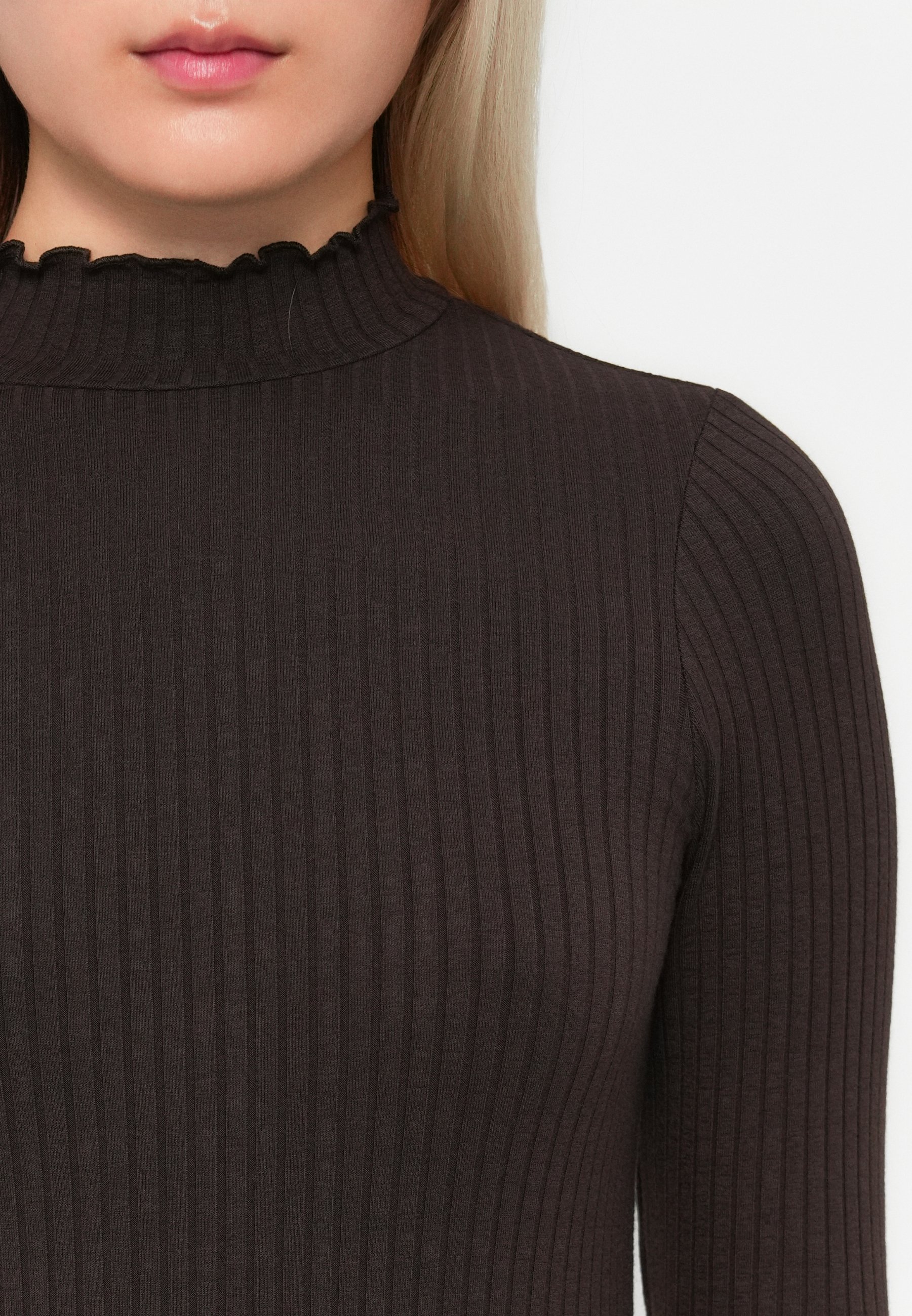 JDY L/S NOOS - Maglia a maniche lunghe - caffè nero