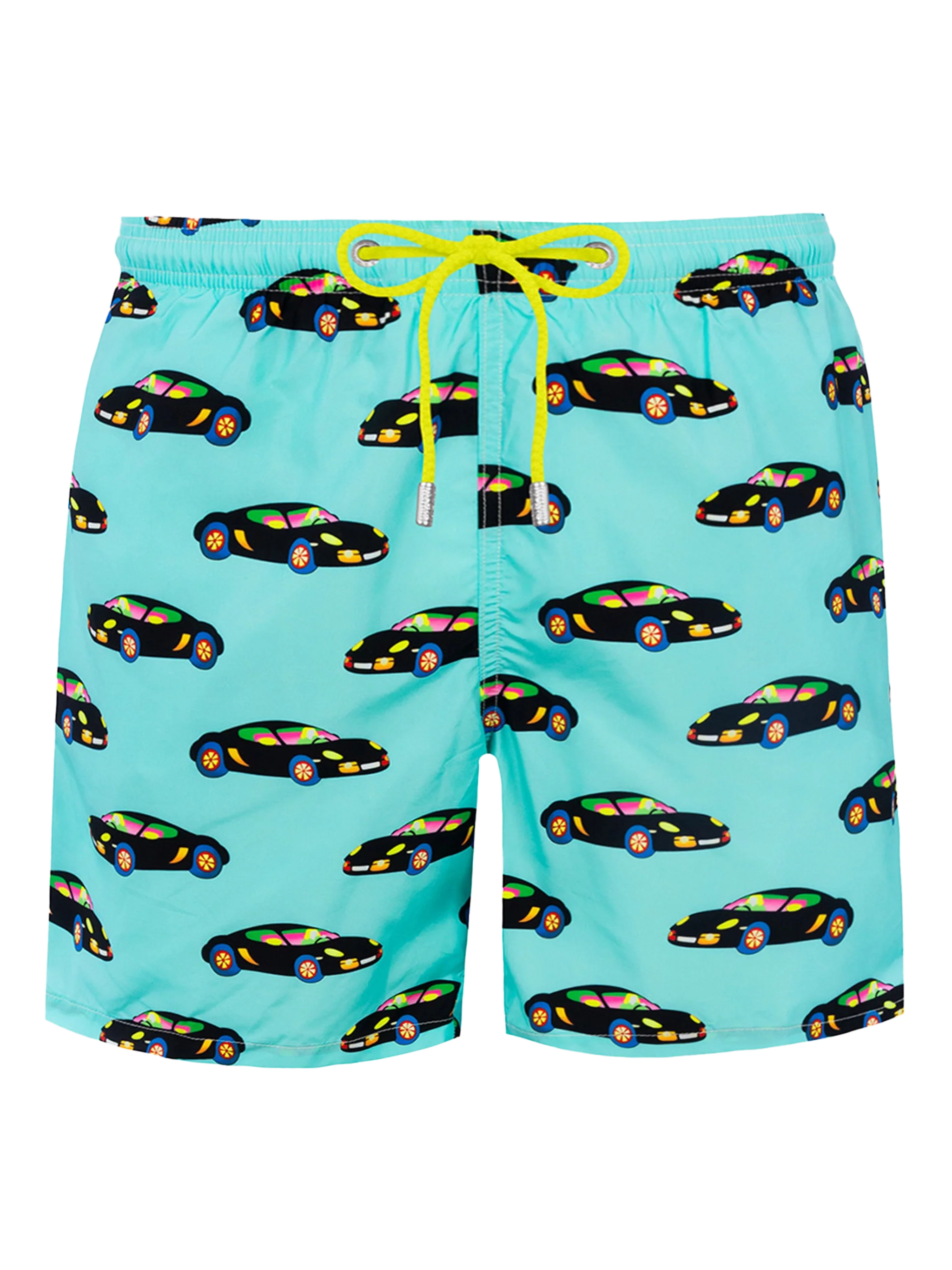 Costume da bagno da uomo in tessuto leggero Illuminazione con stampa a