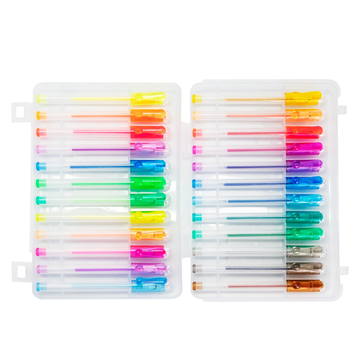 Set gel olovaka sa šljokicama i fluorescentnim materijalom
