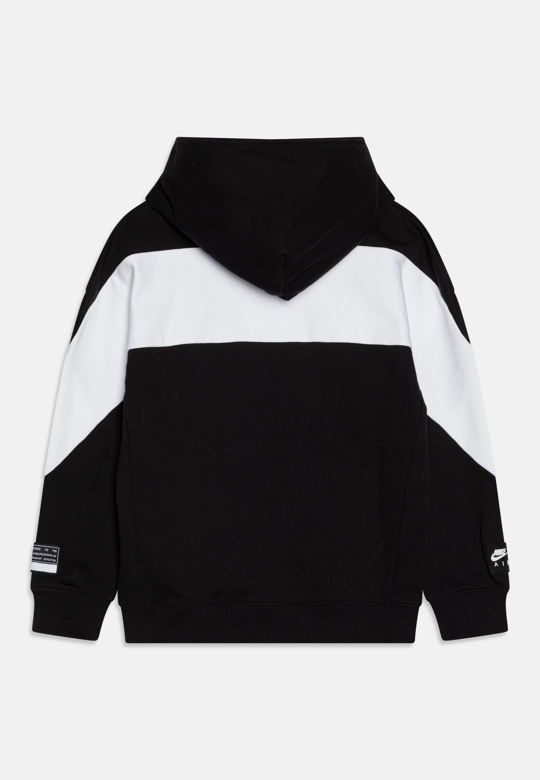 Nike Sportswear AIR HOODIE UNISEX - Sweatshirt - schwarz/weiß