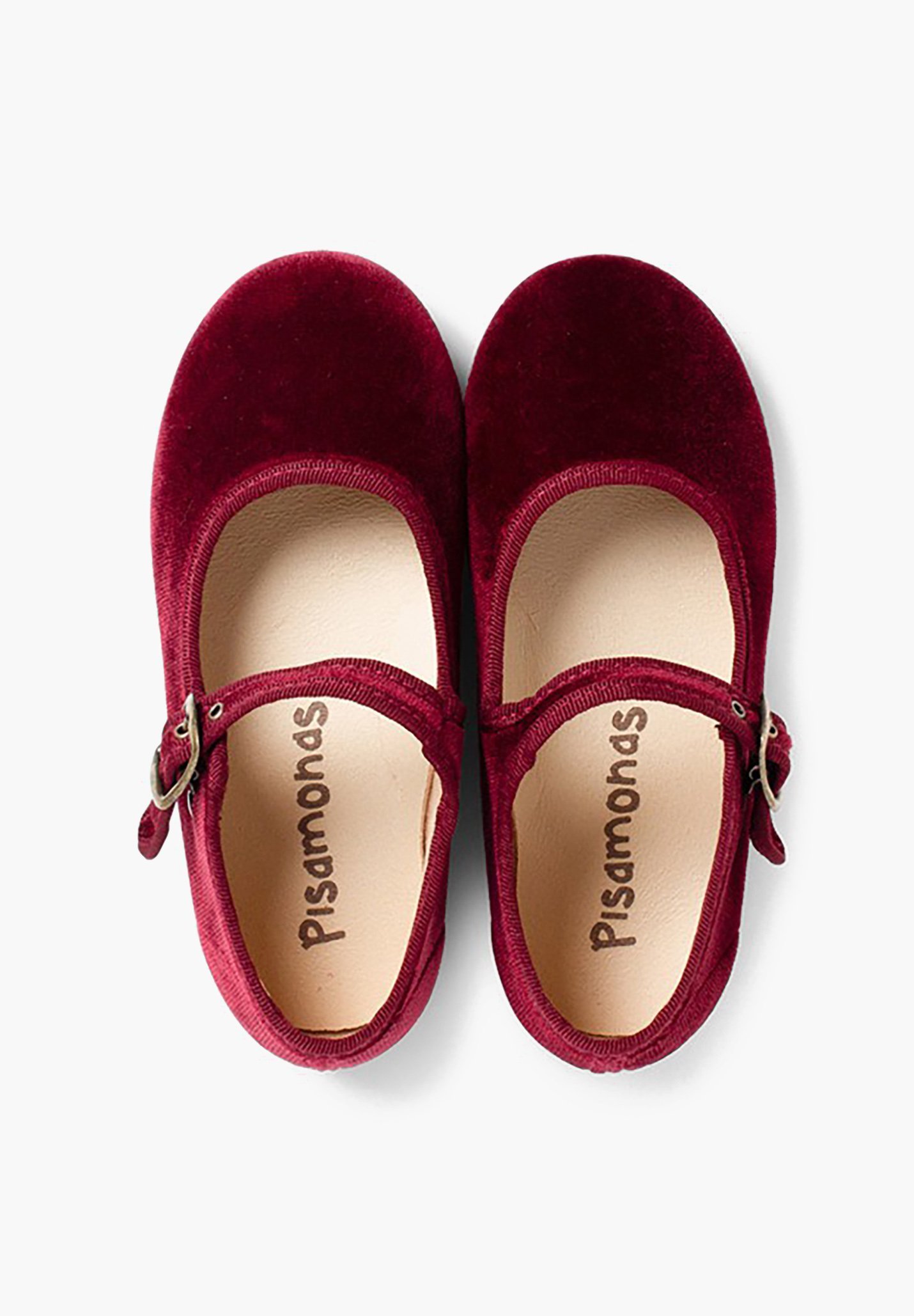 Pisamonas TERCIOPELO HEBILLA - Scarpe da bambino - bordeaux