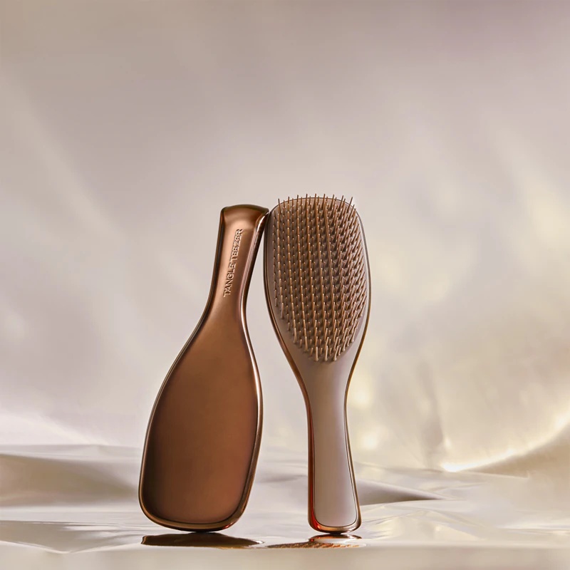 Tangle Teezer Ultimate Detangler kromirana ploska krtača za ravne in kodraste lase