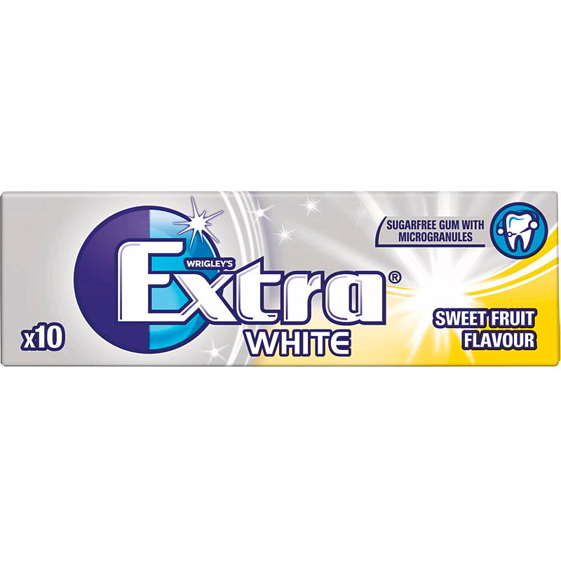 Extra Extra 14 g Vit söt frukt