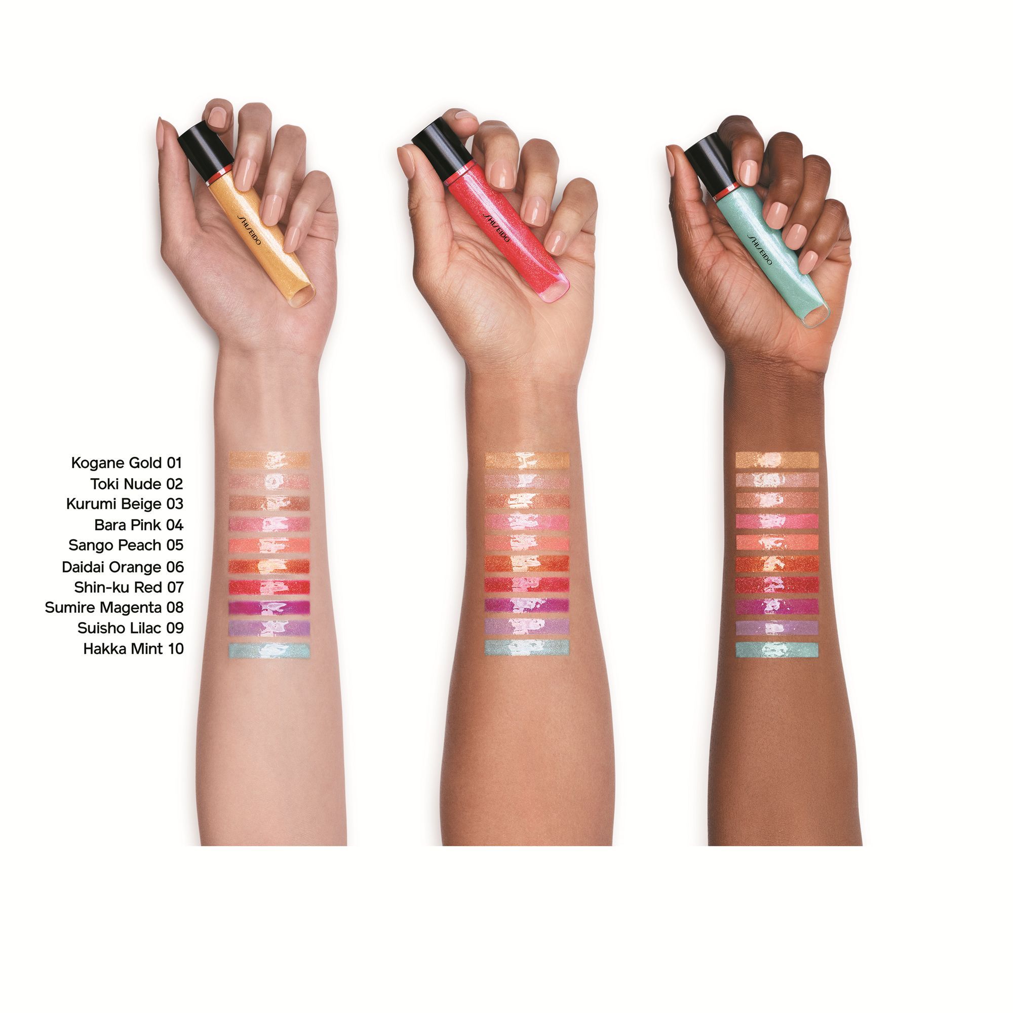 Trblietavý gélový lesk na pery Luxusné lesky na pery