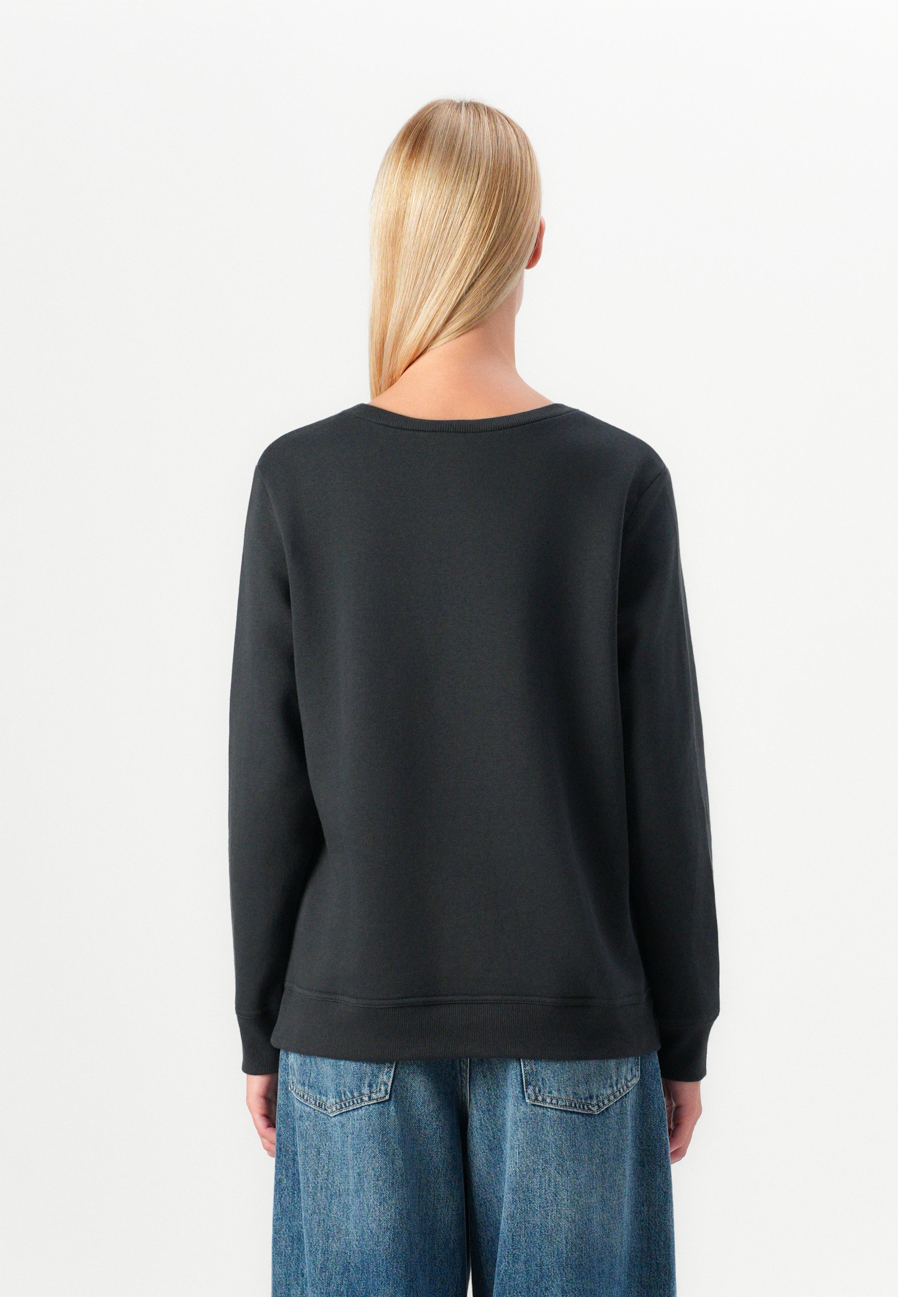 GAP LOGO DOORBUSTER CREW - Sweatshirt - moonless night
