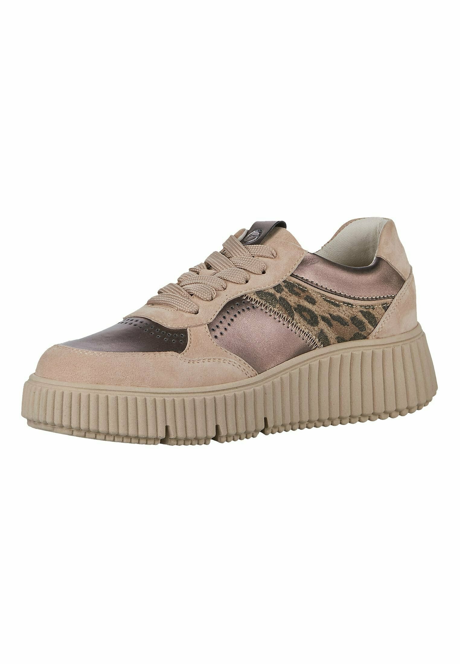 Baskets Tamaris - peigne en bronze