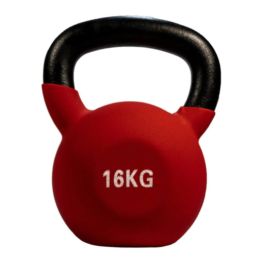 Kettlebell en acier recouvert de néoprène 16 kg