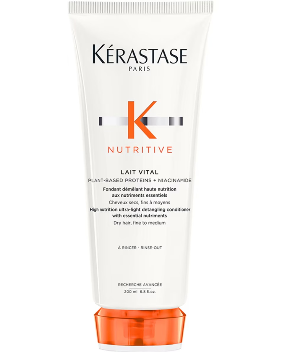 KÉRASTASE NUTRITIVE LAIT VITAL LIGHT IŠŠUKUOJANTIS PLAUKŲ KONDICIONIERIUS PLONIEMS / VIDUTINIAI SAUSIEMS PLAUKAMS