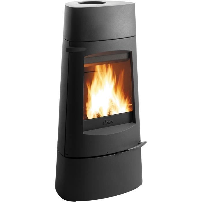 Estufa de leña INVICTA Aratos - Hierro fundido - 8 kW - Troncos de 40 cm