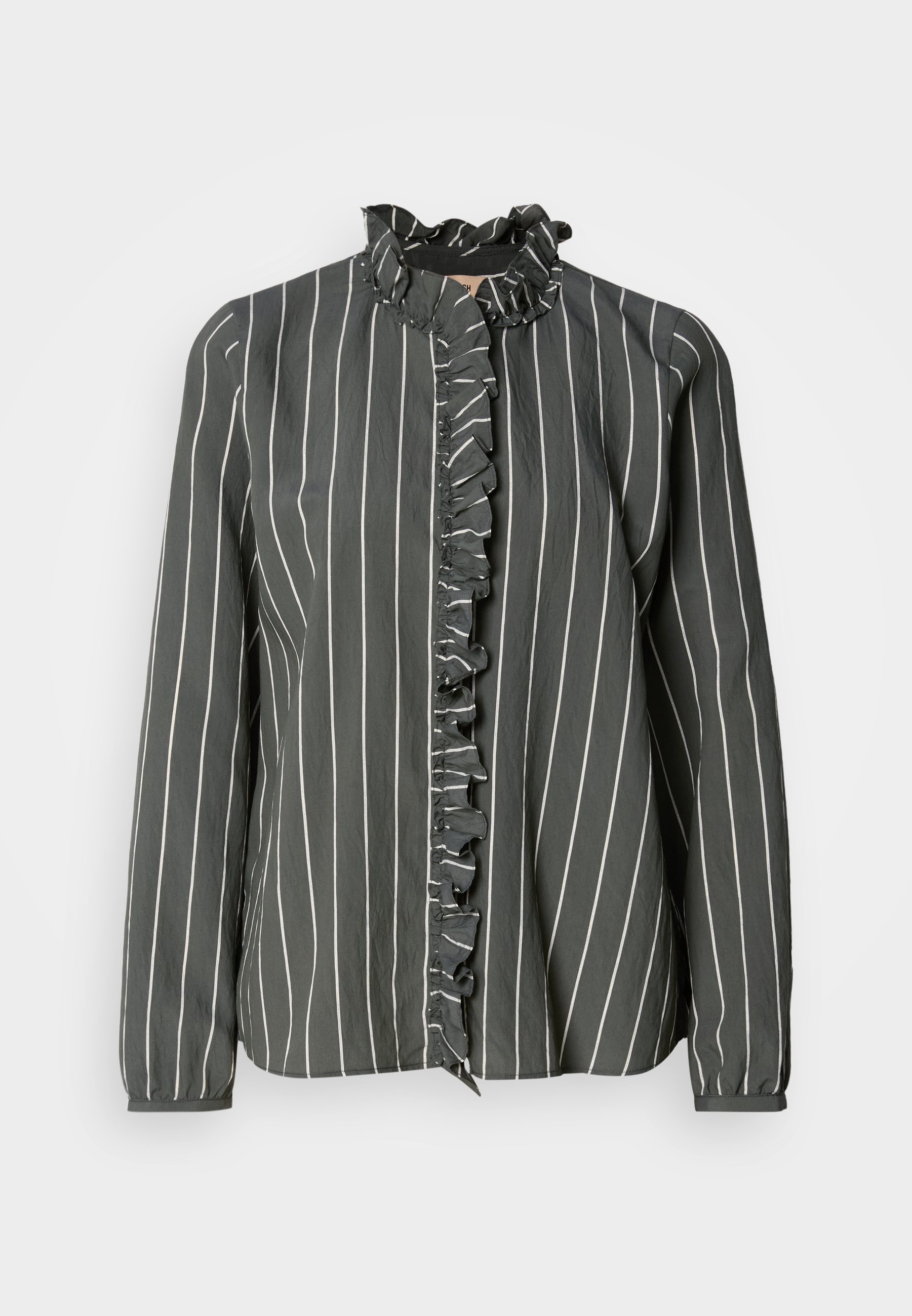 Mos Mosh gestreept overhemd - Blouse met knoopsluiting - urban chic