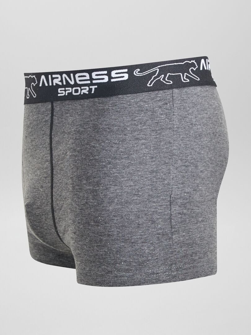 Set van 3 'Airness' boxershorts - GRIJS